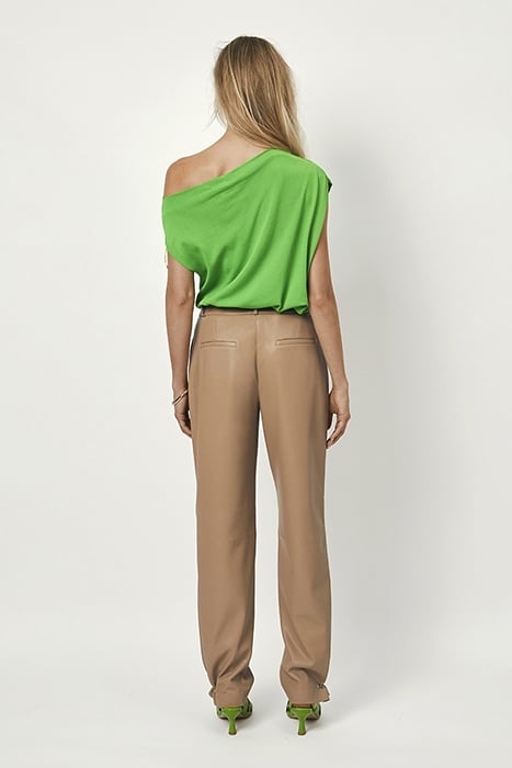 REESE FAUX TAILORED PANTS AMBER WAVE 2