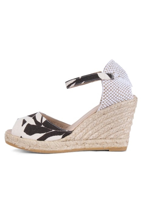 OPHRA ESPADRILLES BLACK/WHITE 3
