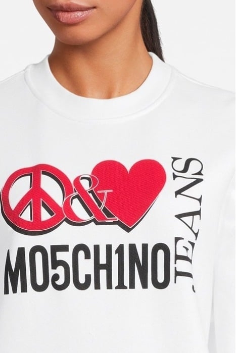 COTTON SWEATSHIRT WHITE 4