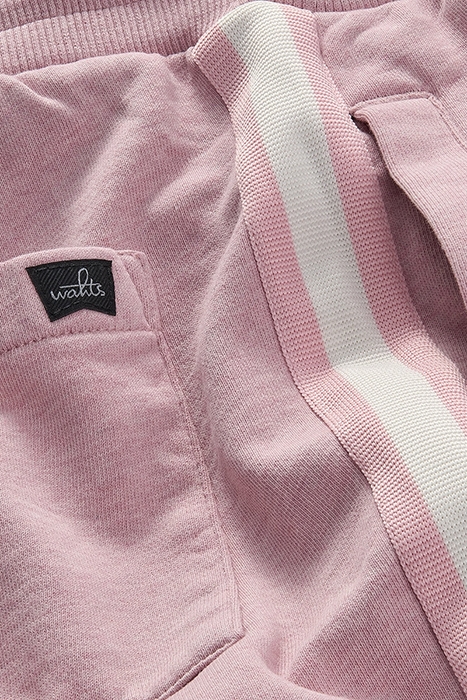 TROY-BAND | SWEATSHORTS SILVER PINK 2