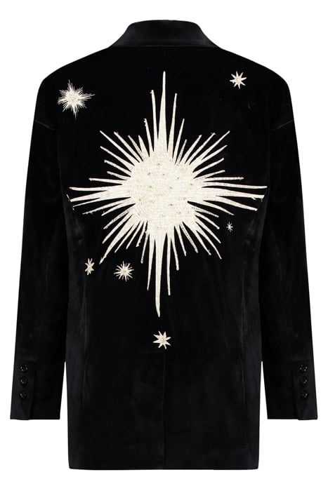 NATALIA VELVET BLAZER BLACK 3