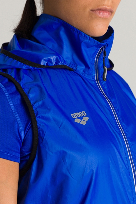 W GILET NEON BLUE-BLACK 7