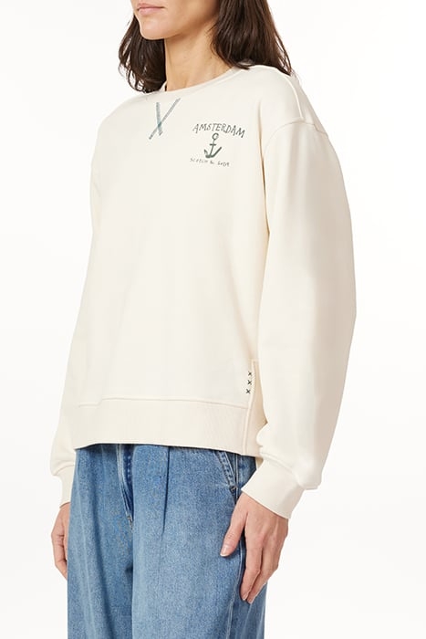 SWEATSHIRT WHITE CAP GREY 5