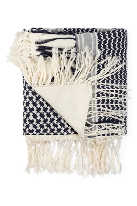 SCARF CHECK NIGHT SKY 3