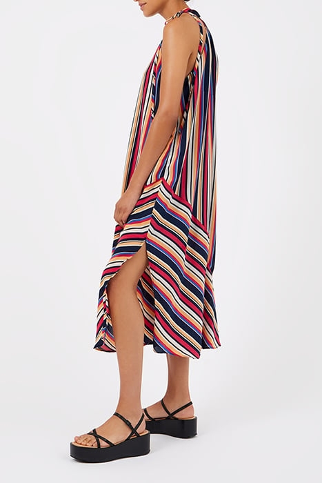 HIGH SUMMER STRPE HALTR NK DRS MISC. 3