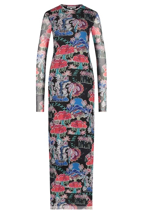 VINA MESH DRESS MULTI 3