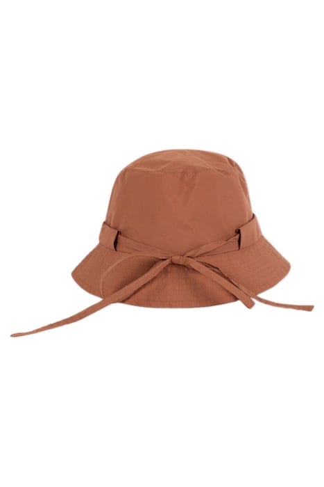 BUCKET HAT SADDLE BROWN 3