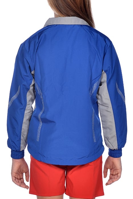 JR TL WARM UP JACKET ROYAL-GREY 2