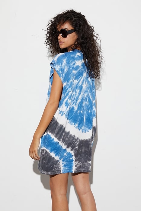 LELA TANK DRESS BLUE 2