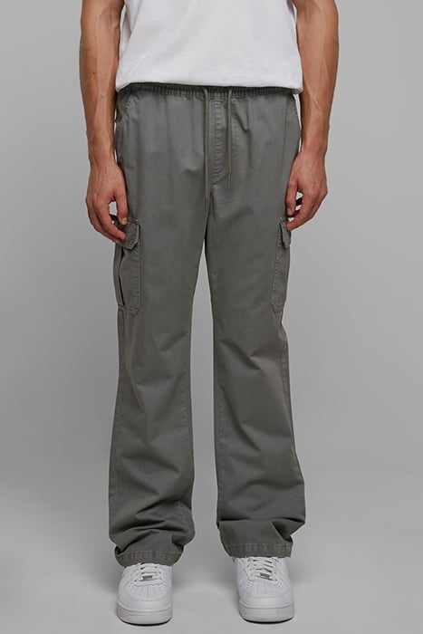 COTTON CARGO PANTS ASPHALT 1