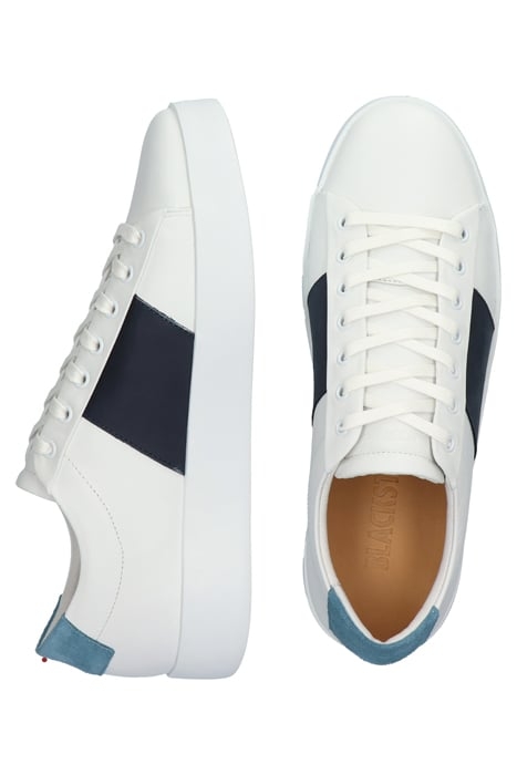 MAYNARD - BG351 WHITE NAVY - SNEAKER (LOW) WHITE NAVY 3