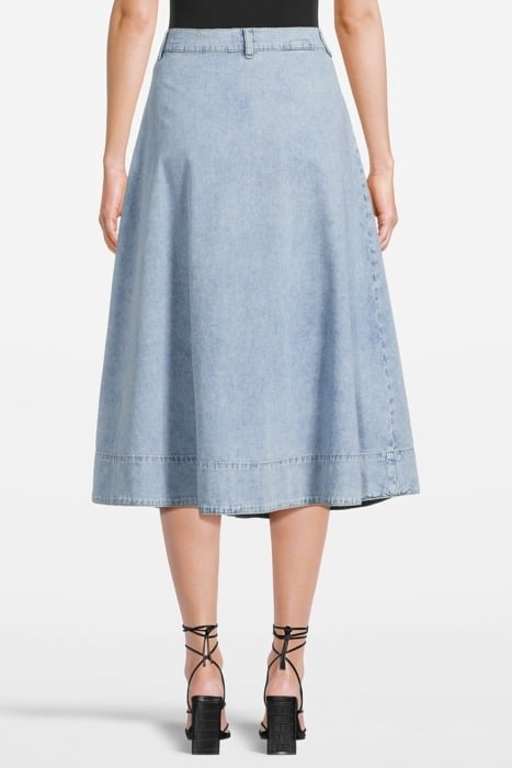 COTTON SKIRT BLUE 2