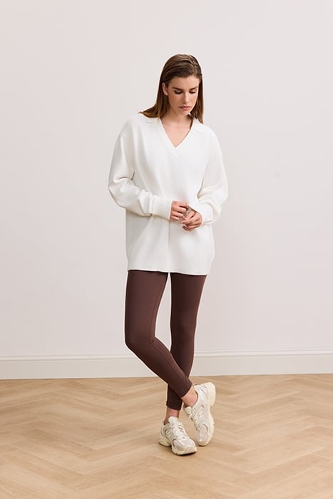 OLLY POLO SWEATER MARSHMELLOW 1