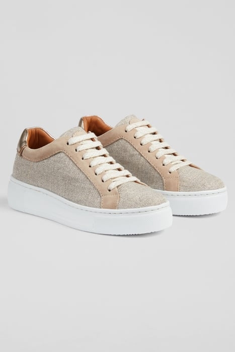 LKB LIFT SNEAKERS CREAM/GOLD 2