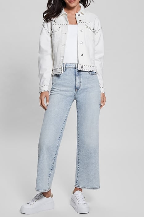 GUESS ECO CLARA JACKET KIKOI FLOWER WHITE 3