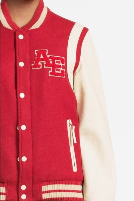 LOIS JACKET RED/ OFF WHITE 4