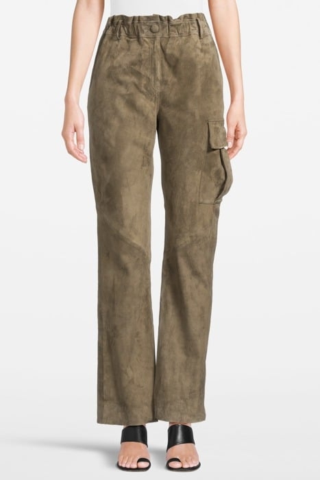 EMMY TROUSERS L. ARMY GREEN 1