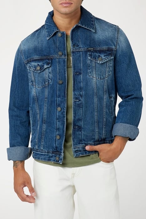 GUESS ECO ES DILLON JACKET MEDIUM WASH 1