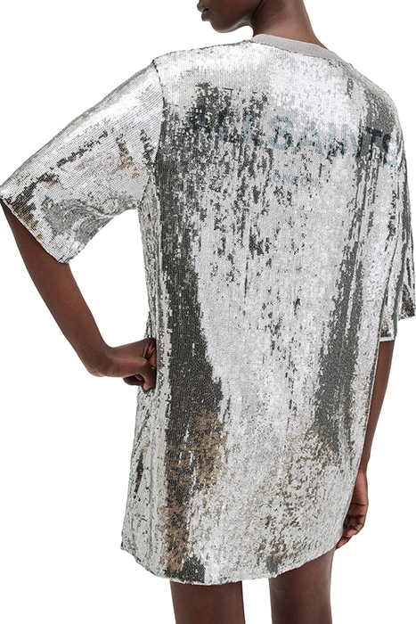 OPAL LOGO DRESS SILVER/BLACK 8