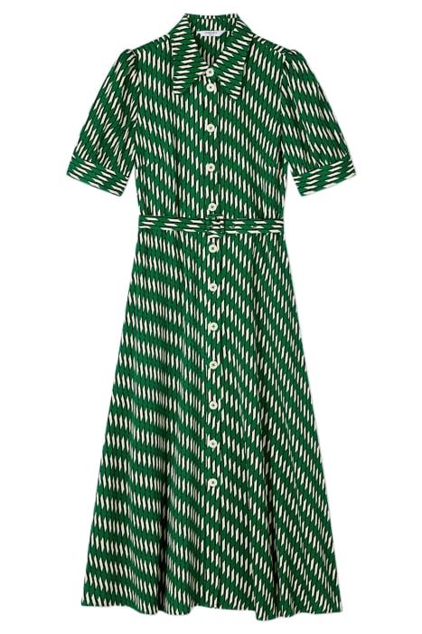 VALERIE SHIRT SHIRT DRESS GREEN 3