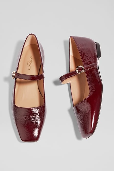 WILLOW MARY SANDAL BORDEAUX 4