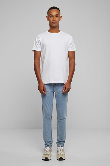 SLIM TAPERED JEANS NEW LIGHT BLUE WASHED 3