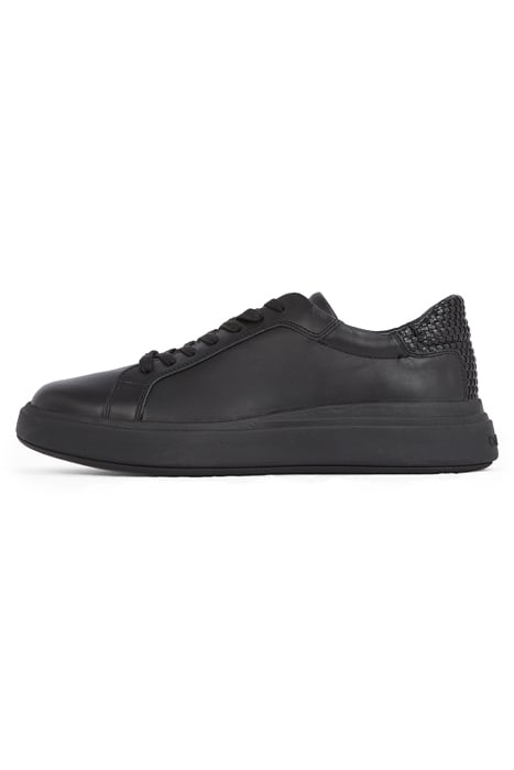 LOW TOP LACE UP WOVEN TRIPLE BLACK 5