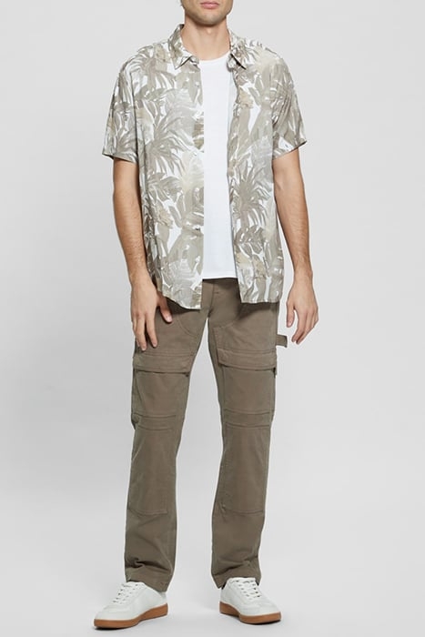 GUESS ECO SS ECO RAYON TROPICA ETCHED TROPICAL PRIN 3