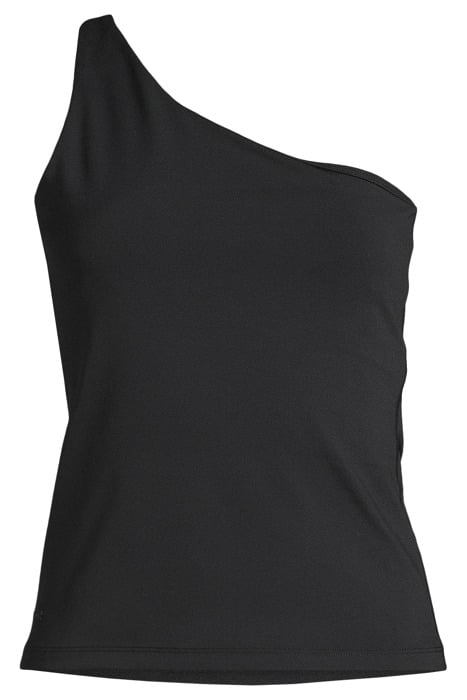 SIENNA SHAPE ONE SHOULDER TOP BLACK 3