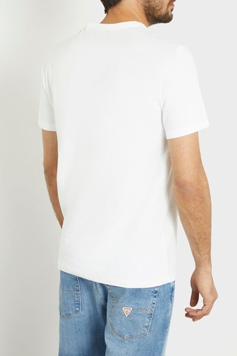 GUESS ECO SS CN GUESS BOX LOGO PURE WHITE 2