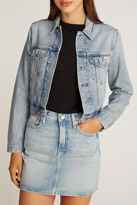 CROPPED 90'S DENIM JACKET DENIM LIGHT 1