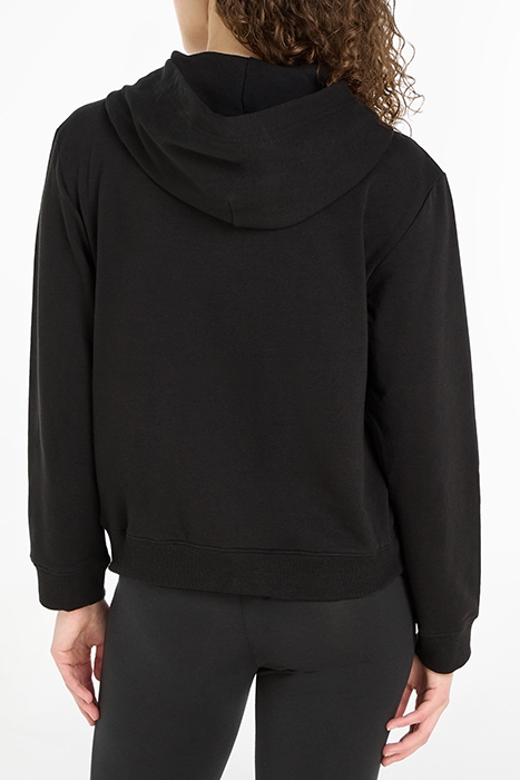 FULL ZIP HOODIE BLACK 2