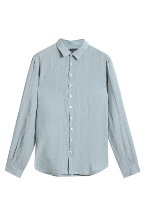 BUCKS MULTI BUTTON SLIM FIT SHIRT GREY MIST 2