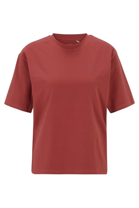 SUMTE LOOSE FIT TEE MARSALA 1