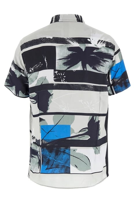 GUESS ECO SS ECO RAYON PALM CO PALM COLLAGE 5