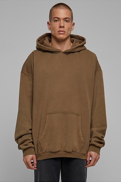 ACID WASHED HOODY SUMMEROLIVE 1