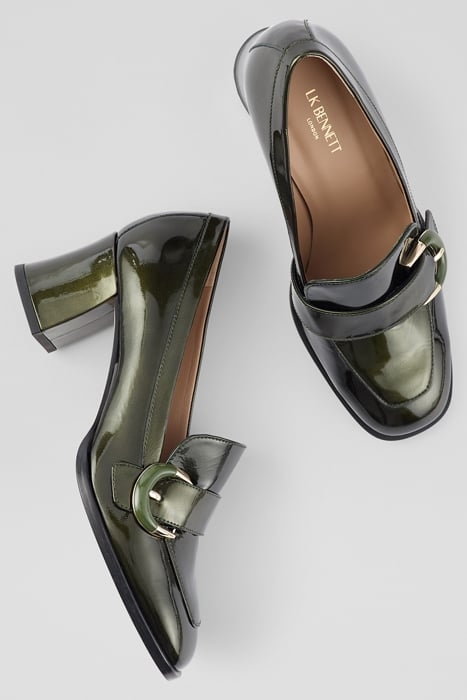 MARA RESIN PUMP BRONZE GREEN 3