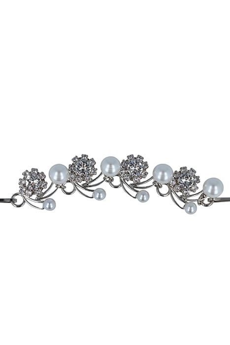 FOREVER CRYSTAL PEARL HAIR VINE RHODIUM 1