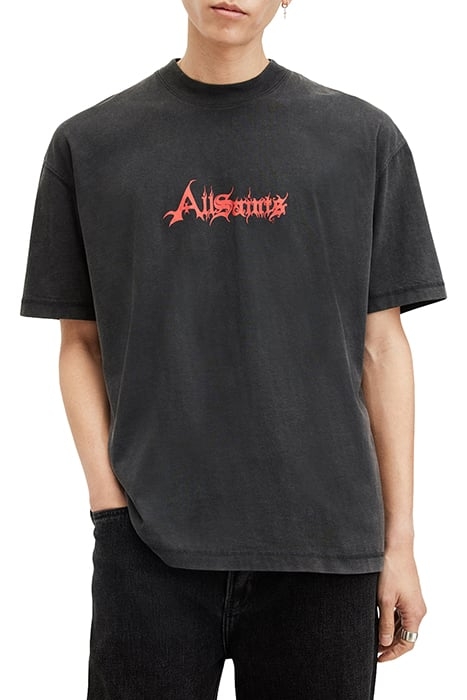 DAMIENZ SS CREW WASHED BLACK 1