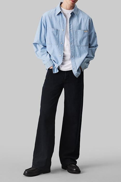 EASY CHAMBRAY SHIRT DENIM LIGHT 2