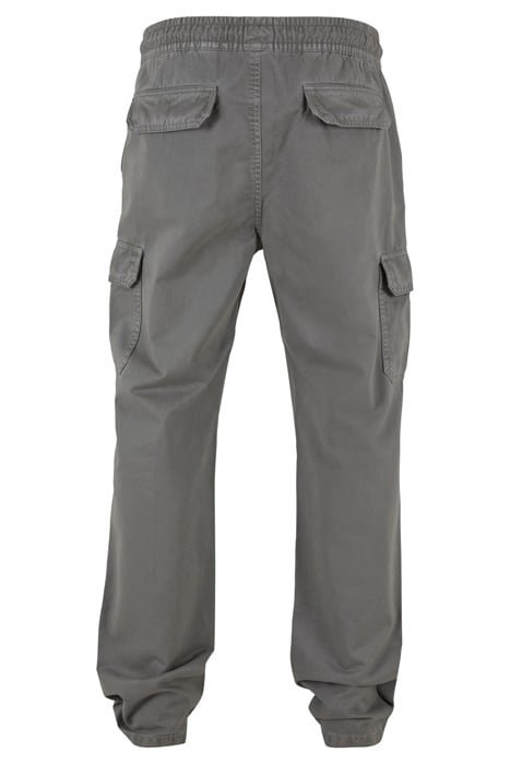 COTTON CARGO PANTS ASPHALT 5