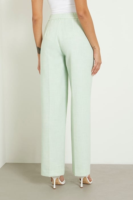 GUESS ECO ELIANE PANT CREME DE MENTHE MULT 2