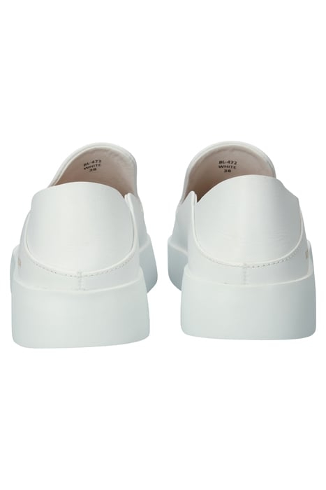 FLORA - BL472 WHITE - SLIP-ONS WHITE 8