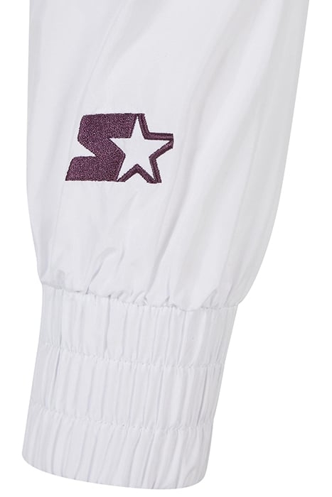 LADIES STARTER COLORBLOCK PULL OVER JACKET DARKVIOLET/TEAL 5