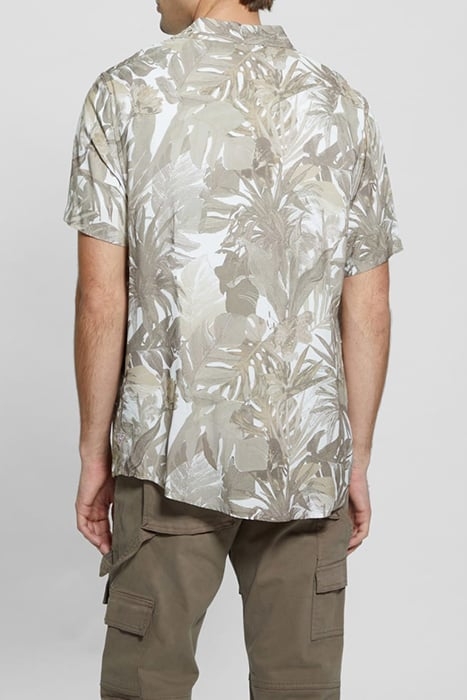 GUESS ECO SS ECO RAYON TROPICA ETCHED TROPICAL PRIN 2
