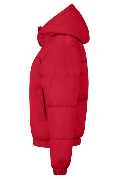 BUCHEN CROPPED PUFFER JACKET TRUE RED 3
