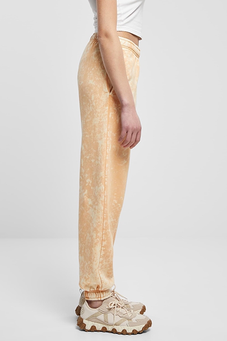 LADIES TOWEL WASHED SWEAT PANTS PALEORANGE 7