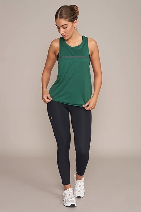 MARY LOU - WOMEN'S LOOSE-FIT TANK TOP GREEN 3