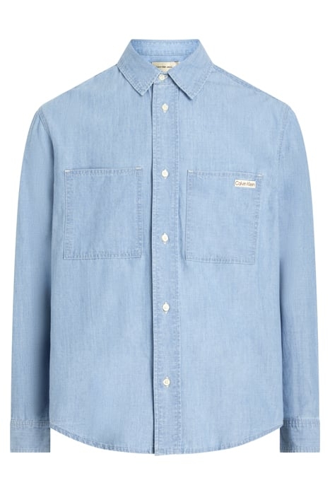 EASY CHAMBRAY SHIRT DENIM LIGHT 4