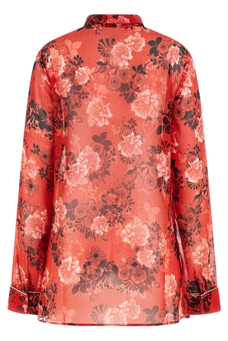 GUESS ECO LS CLOUIS SHIRT CALL ME CHERRY PRINT 5